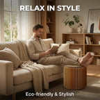 🪑 Foldable Honeycomb Paper Stool – Portable Multi-Functional Round Seat