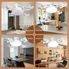 🚁 Drone-Shaped Ceiling Fan Light with Remote Control