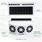 ☀️ Solar-Powered Car Ventilation Fan