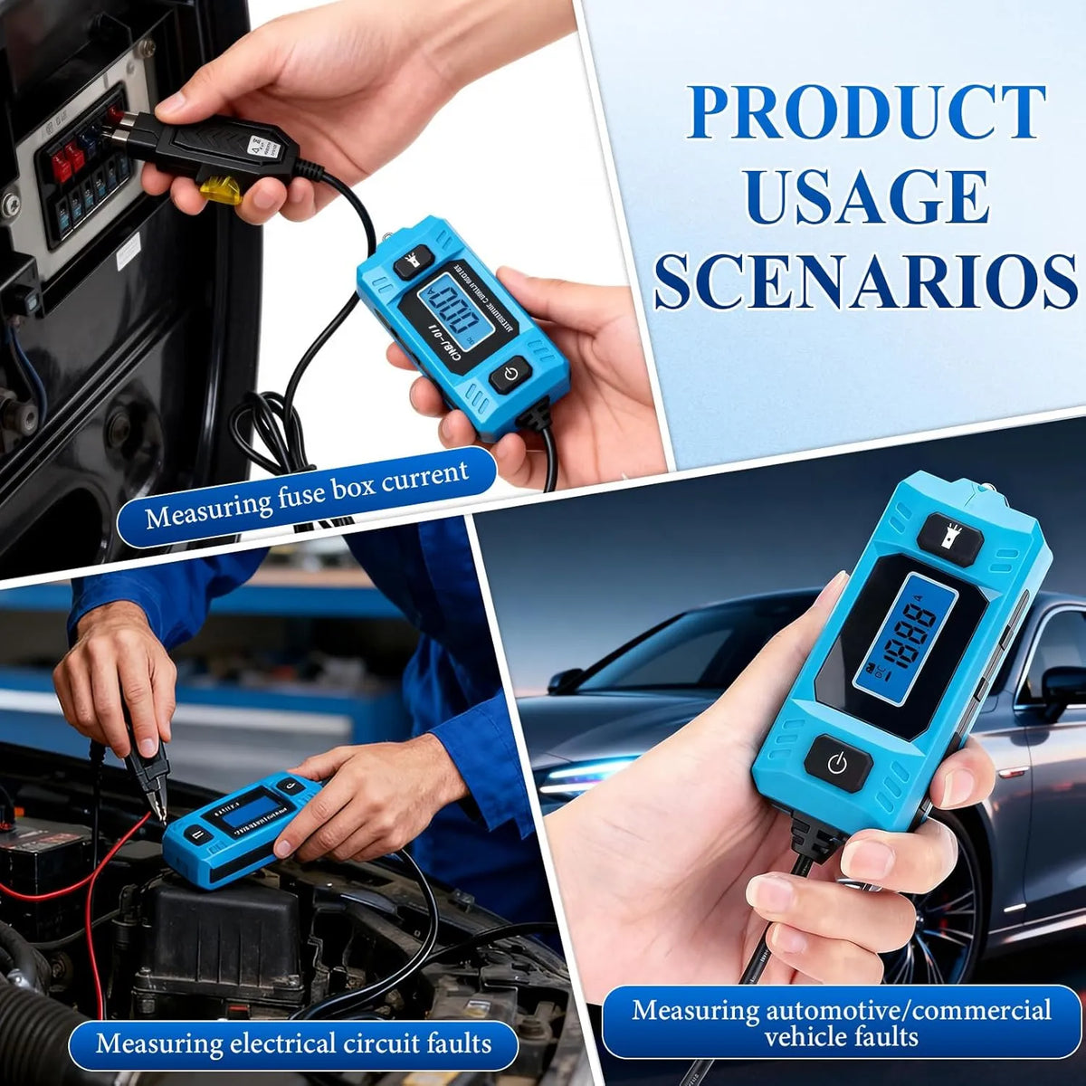 🚗 Automotive Fuse Current Tester
