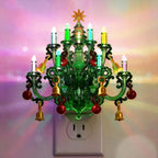 Vintage Christmas Tree Chandelier Night Light