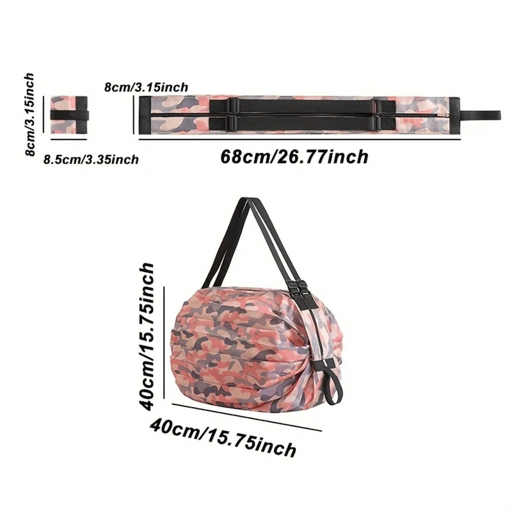 Eco-Friendly Foldable Shopping Bag - Portable, Durable, and Stylish for Every Occasion