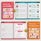 ✏️📚 Writing Workbook Set for Kids Ages 3–8