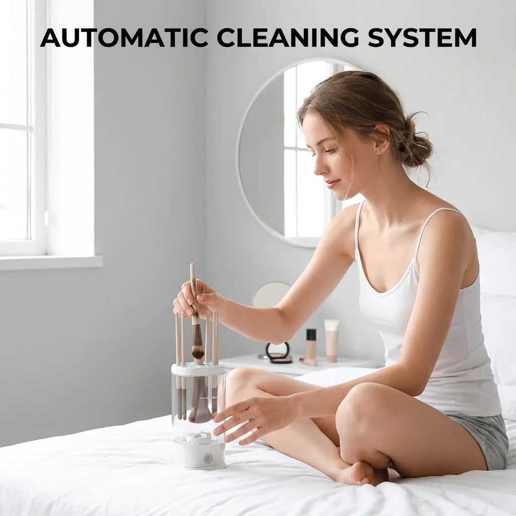 💄 Electric Makeup Multi-Functional Cosmetic Brush Cleaner
