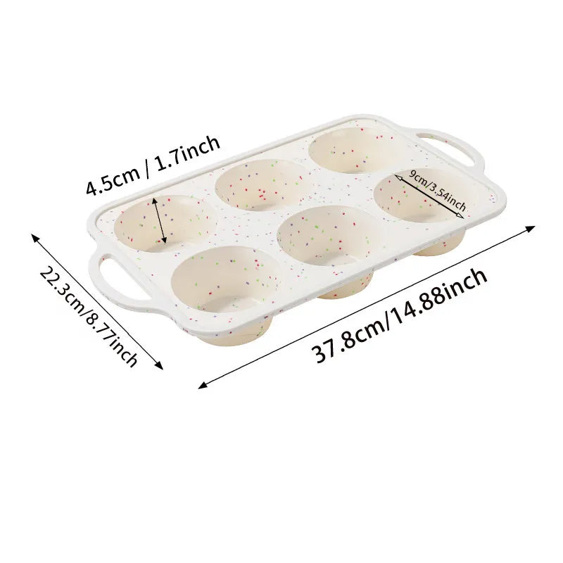 Silicone Deep Cake Mold for Egg-Based Pastries🧁