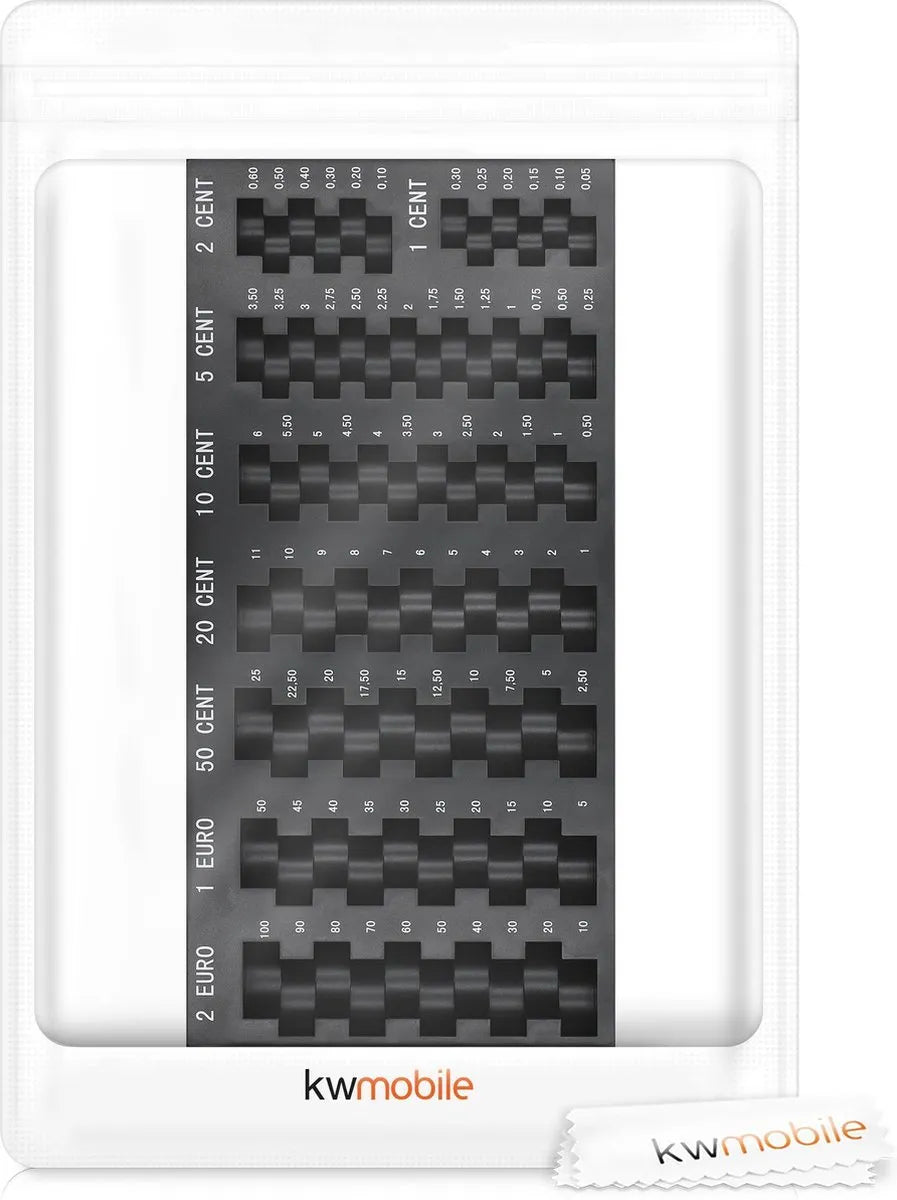 Coin Counting Board - for All Euro and Cent Coins