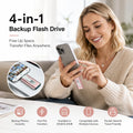📱 4-in-1 Backup Flash Drive