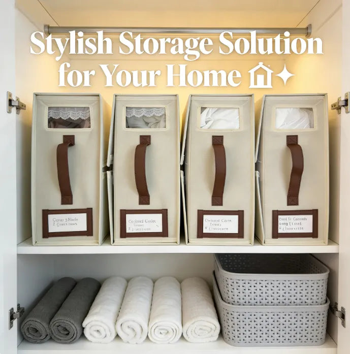 ✅Foldable Sheet Storage Set – Keep Your Bedding Organized and Neat 🛏️✨