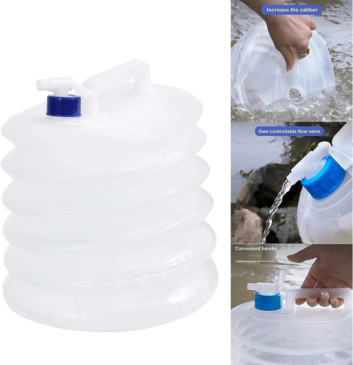 Portable Collapsible Water Container | 5L, 10L & 15L