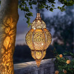 ✨Moroccan Solar Lantern – Elegant Outdoor Ambience with a Magical Glow