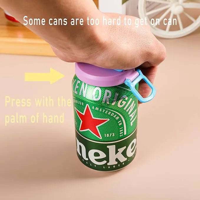 4-Pack Reusable Soda Can Lids with Straws 🍻