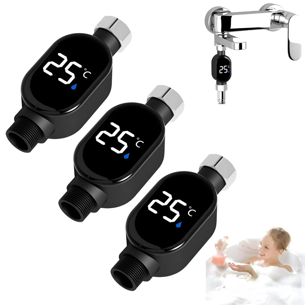 Stay in Control of Your Shower Temperature - Smart Digital Shower Thermometer
