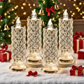 🕯️ Rose Shadow LED Flameless Candles – Elegant & Safe Ambiance, Anytime, Anywhere!