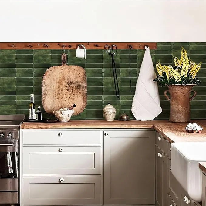 3D Peel and Stick Wall Panels – Modern Matte Finish for Home Décor, Kitchen, Bathroom, and Living Room 🏠🎨✨