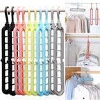 Space-Saving Magic Closet Hangers