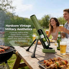 Mortar Bottle Opener – Pop & Launch Caps for Instant Party Fun