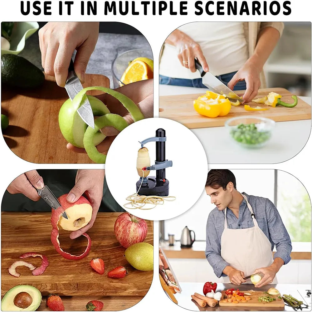 🍎 Automatic Electric Fruit & Vegetable Peeler