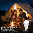 💡 Rechargeable Emergency Light Bulb Set