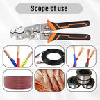 Multifunctional Wire Stripper Crimping Pliers