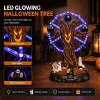 Animated Haunted Tree Ferris Wheel Halloween Tabletop Decoration