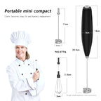 🔥Hot Sale 49% OFF-Milk Frother Handheld With Stand（Various collection colors）