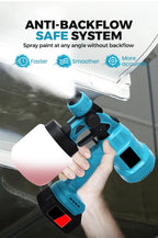 Mroace 21V Cordless HVLP Electric Paint Sprayer Kit
