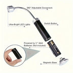 LED Grill Light with 360° Flexible Gooseneck & Magnetic Base