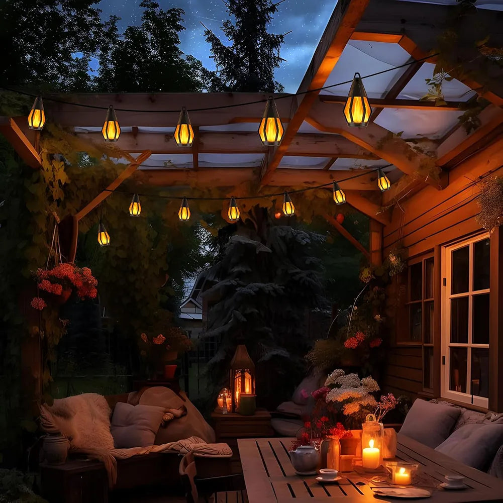 ✨ Solar Flame String Lights