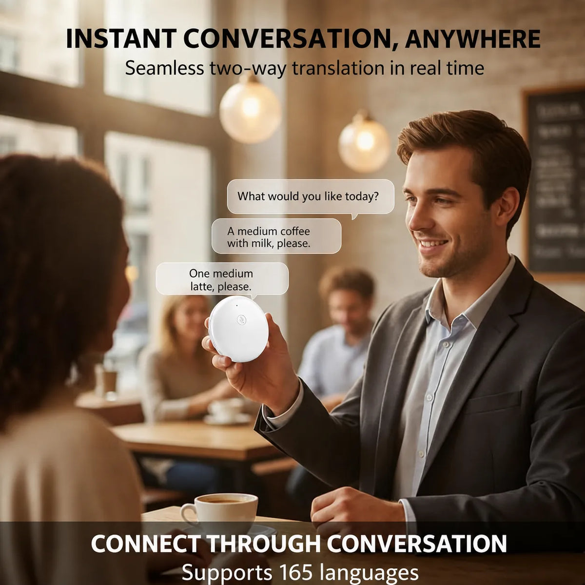 AI Wearable Translator for Real-Time Conversations
