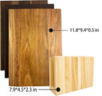 📚 Pine Wood Cutting Board Set