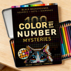 109 Digital Coloring Puzzles: Adult Relaxation and Stress Relief Coloring Book