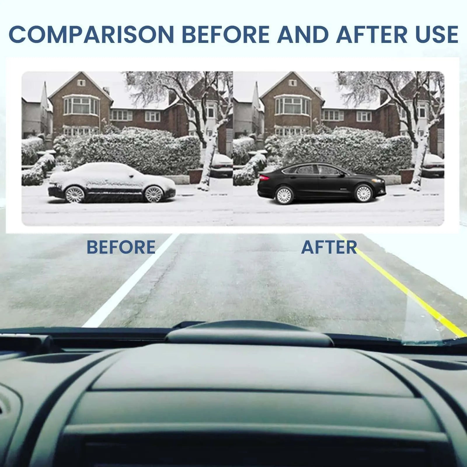 ❄️ Glass Deicer for Car