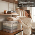 🧺Foldable steel frame storage box