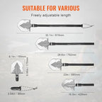 Ultimate All-in-One Folding Shovel Kit – Knife, Fire Starter, Compass & More for Outdoor Adventures
