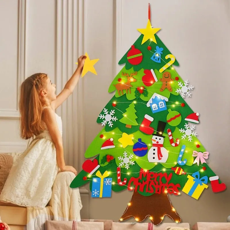 🎁DIY Filz-Weihnachtsbaum-Set