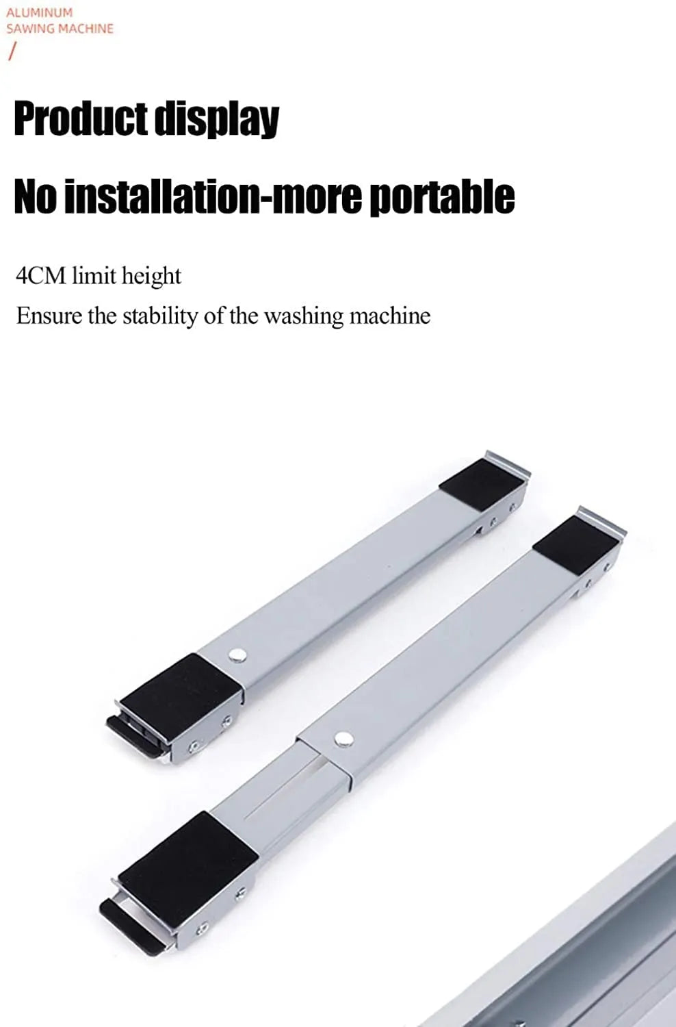 Multifunctional removable and adjustable base