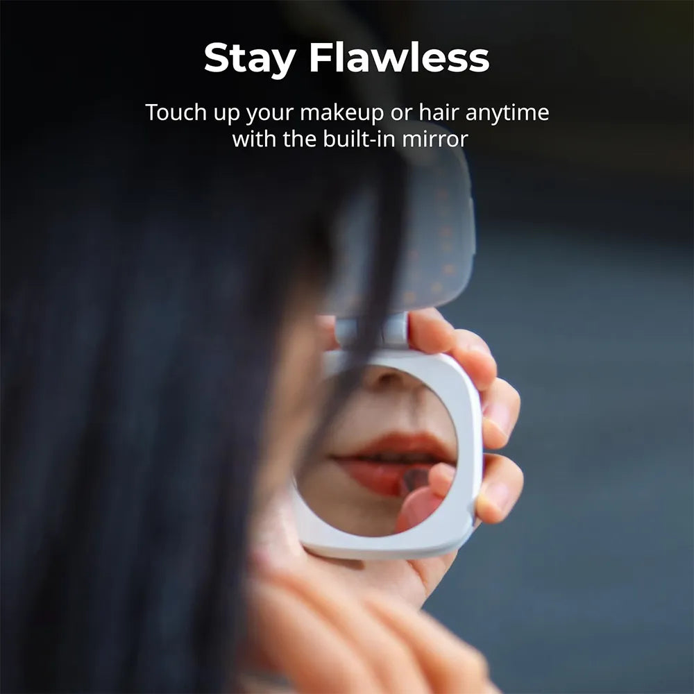 ✨ Magnetic Selfie Fill Light with Mirror