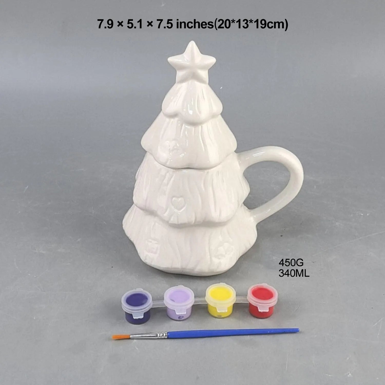 🎁 Christmas Mug Painting Kit – Create Your Own Festive Masterpiece!