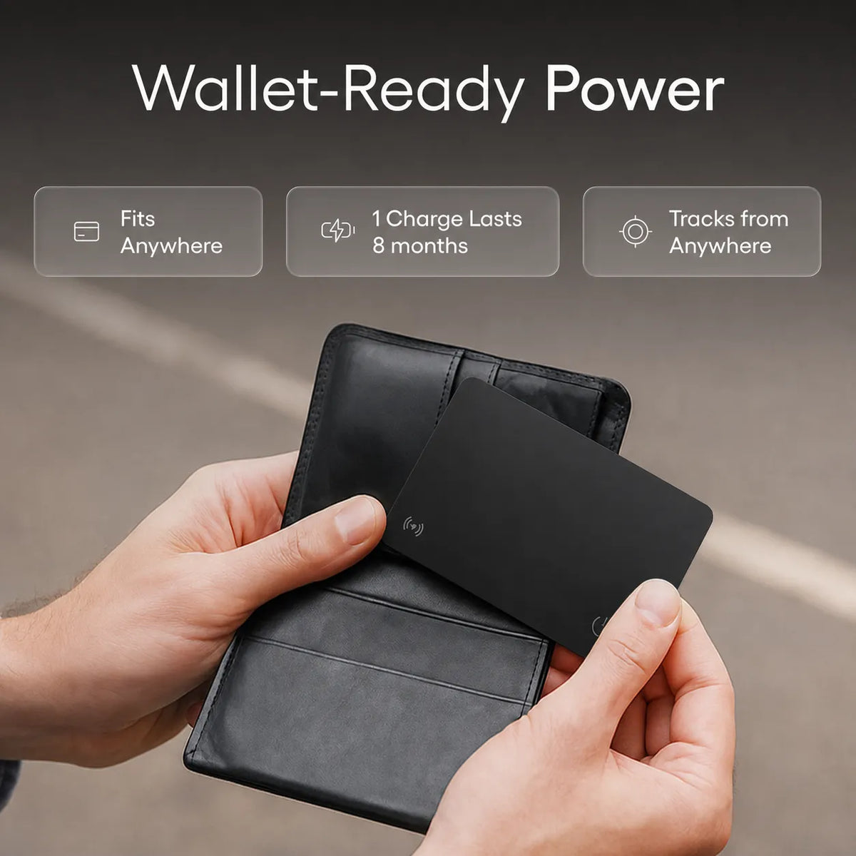 Ultra-Thin Wireless Tracking Card