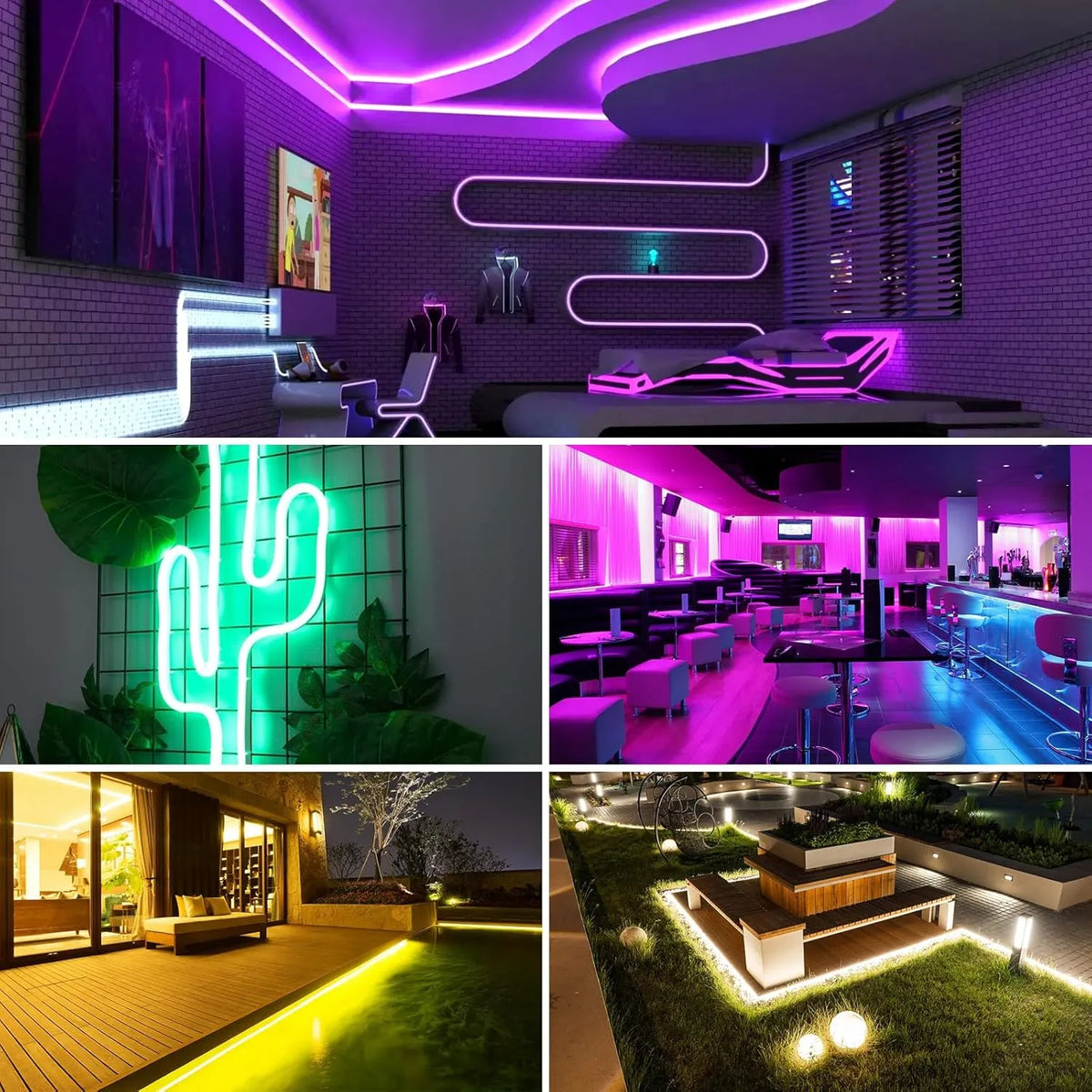 LED light strip RGB with IC neon light strip
