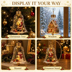Warm-Glow Christmas Story Bell Ornament