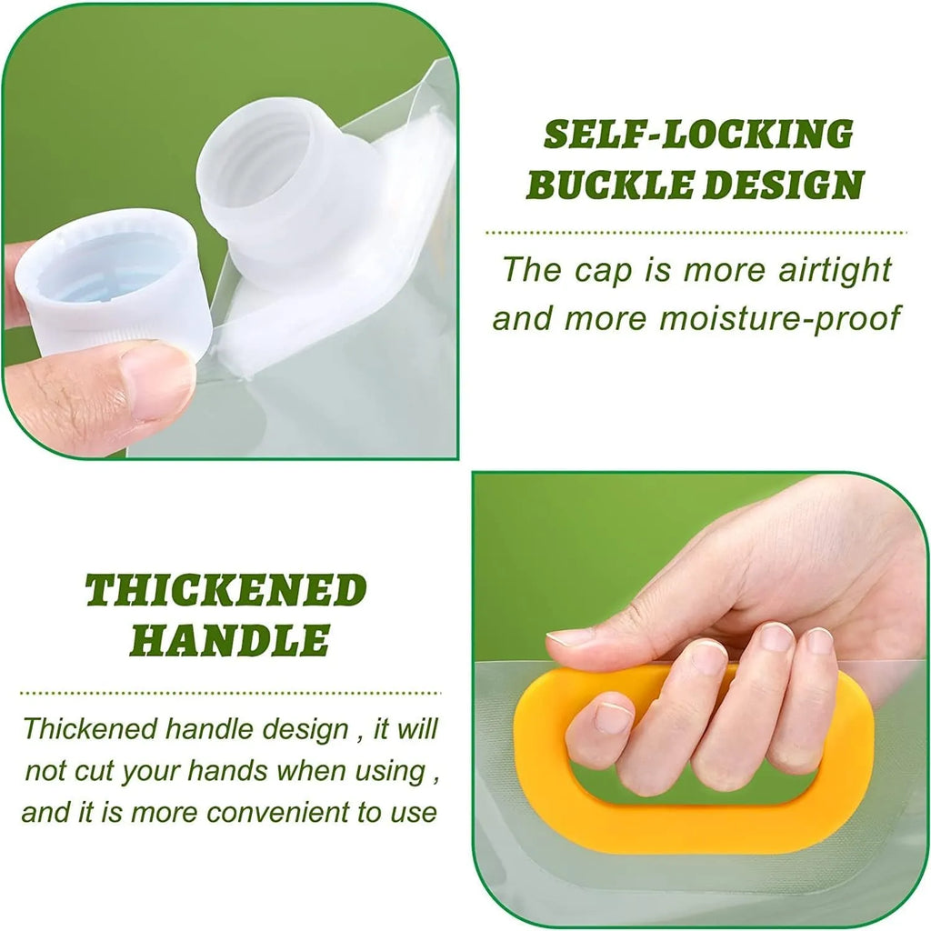 Easy-Pour Reusable Pantry Storage Bag