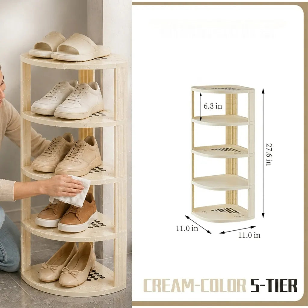 👟 Vertical Tower Shoe Rack