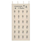 🎄 Christmas Advent Calendar with Clips – 24 Pockets Portable Hanging Bag