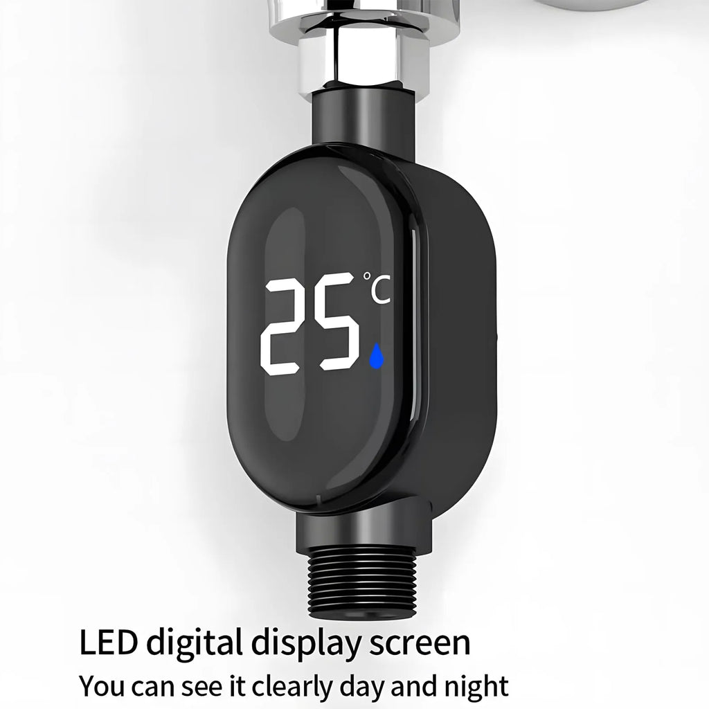 Stay in Control of Your Shower Temperature - Smart Digital Shower Thermometer