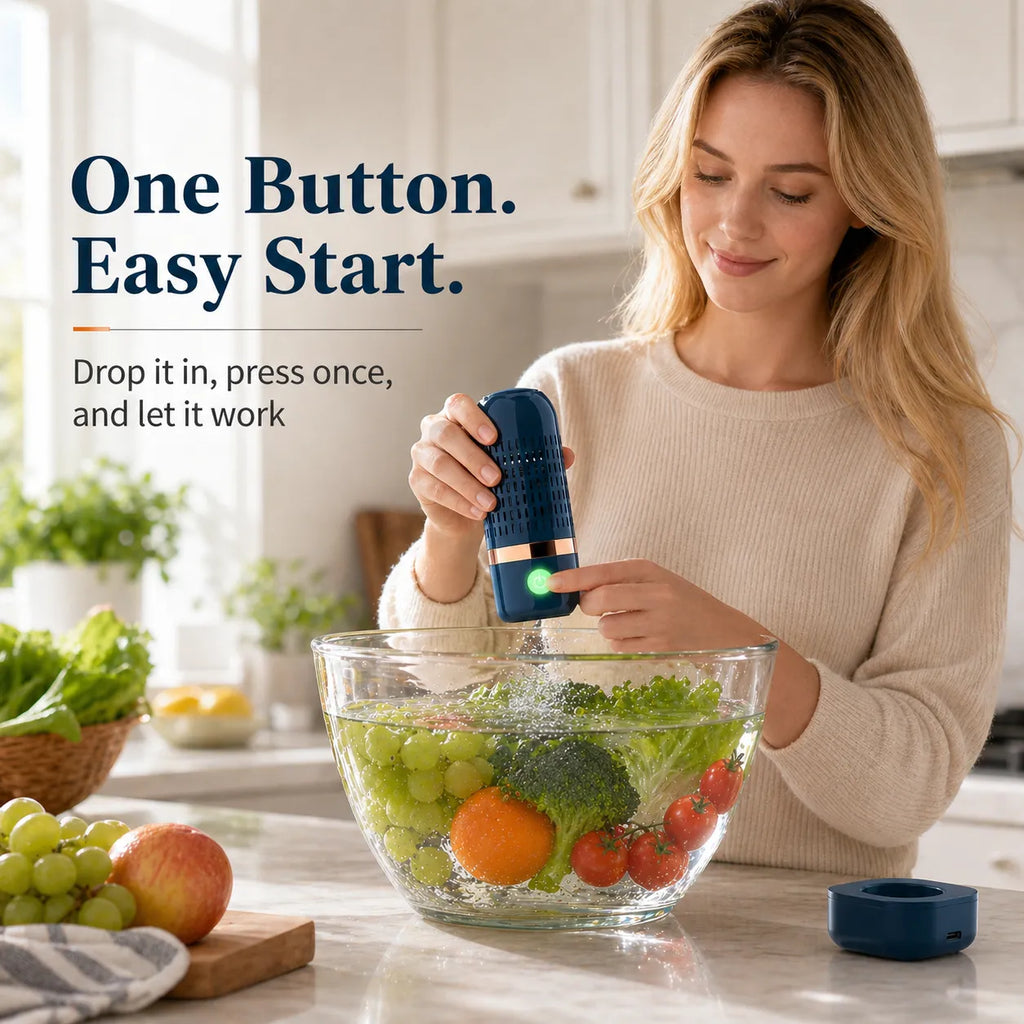 🥬 Portable Food Purifier Washer