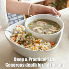 🥣 Chip & Dip Bowl Set — Anti-Soggy Cereal & Multi-Use Serving Bowl
