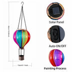 🎈 Hot Air Balloon Solar Lantern