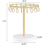 360° Rotating Claw Clip Organizer Stand