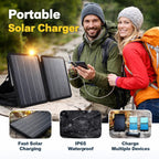 Solar Folding Bag: Power your outdoor adventures without searching for an outlet or carrying heavy batteries. 🔋